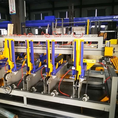 Automatic European Wood Pallet Legs Nailing Machine