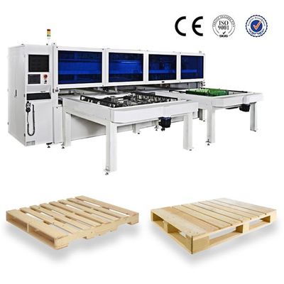 Купить Автоматический Cnc гофрировал настилать крышу паллет пригвождая машину online manufacture